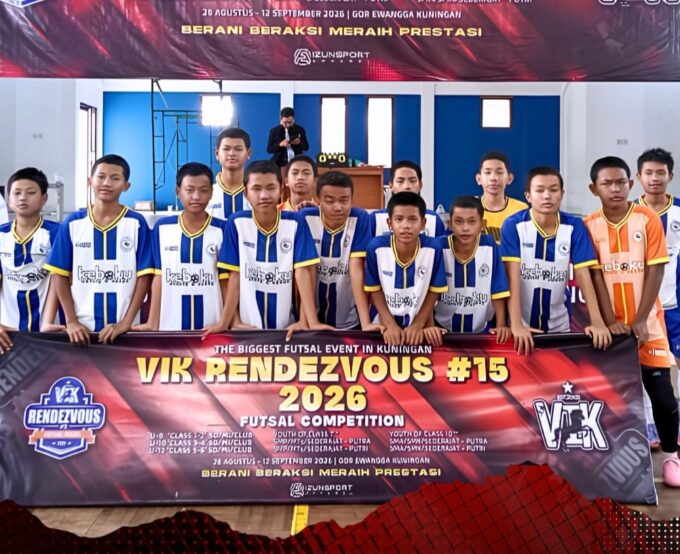 Bukan Sekadar Menang-Kalah, Tim Futsal SMPN 2 Maleber Ukir Pengalaman Berharga di VIK RENDEZVOUS #15